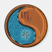 Skorpion & Holz Kaninchen Magnet (Vorne)
