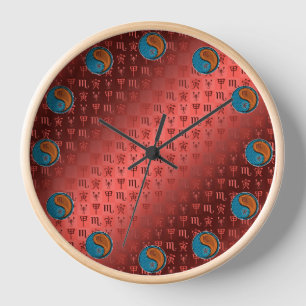 Skorpion & Holz Tiger Uhr