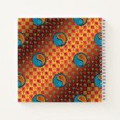 Skorpion & Holzpferd Notizblock (Rückseite)