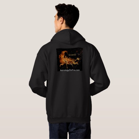 Skorpion Hoodie (Schwarz voll)