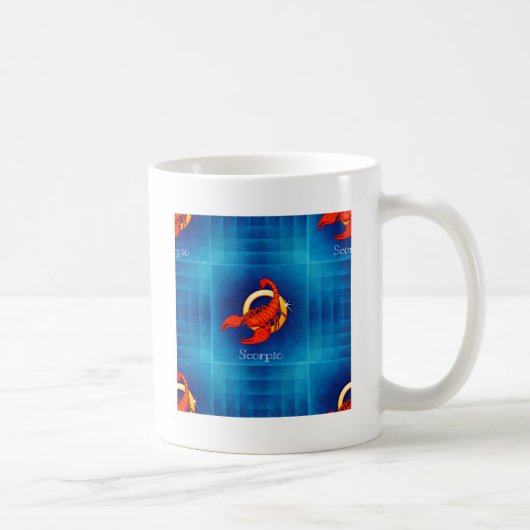Skorpion Horoskop Kaffeetasse (Rechts)
