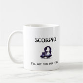Skorpion: Ich erhalte Sie Kaffeetasse (Links)
