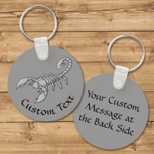 Skorpion Icon-Schlüsselanhänger Schlüsselanhänger