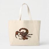 Skorpion Jumbo Stoffbeutel (Vorne)