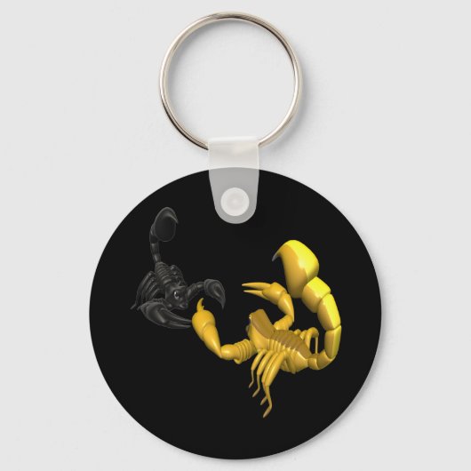 Skorpion-Kampf Schlüsselanhänger (Vorderseite)