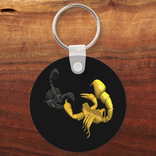 Skorpion-Kampf Schlüsselanhänger (Vorderseite)