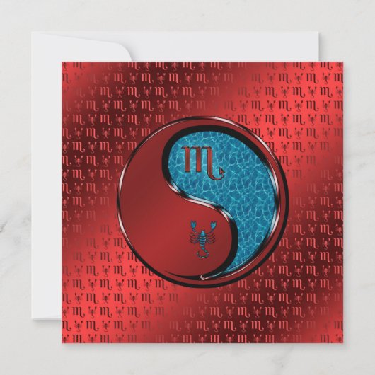 Skorpion Karte (Vorderseite)