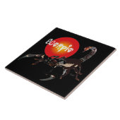 Skorpion Keramik Fotofliese Fliese (Seite)