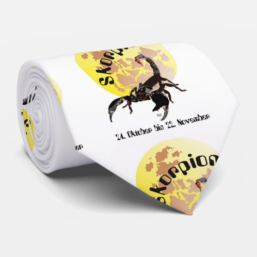Skorpion Krawatte (Gerollt)