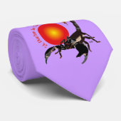 Skorpion Krawatte (Gerollt)