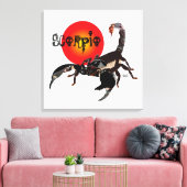 Skorpion Leinwand (Insitu (Wohnzimmer))