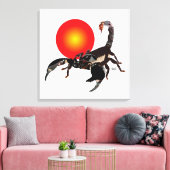 Skorpion Leinwand (Insitu (Wohnzimmer))