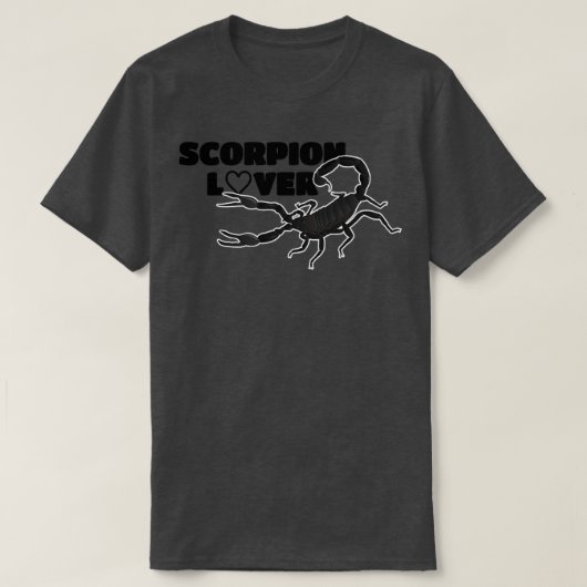 Skorpion-Liebhaber T-Shirt (Design vorne)