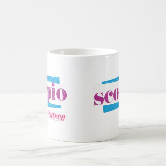 Skorpion lila kaffeetasse (Mittel)