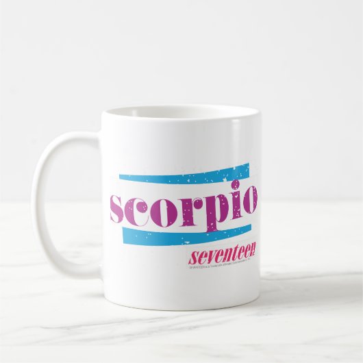 Skorpion lila kaffeetasse (Links)