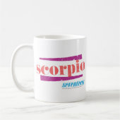 Skorpion LtPink Kaffeetasse (Links)