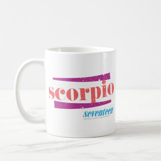 Skorpion LtPink Kaffeetasse (Links)