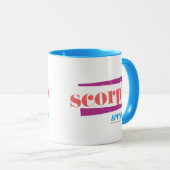 Skorpion LtPink Tasse (VorderseiteRechts)