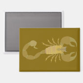 Skorpion Magnet (Vorderseite/Rückseite)