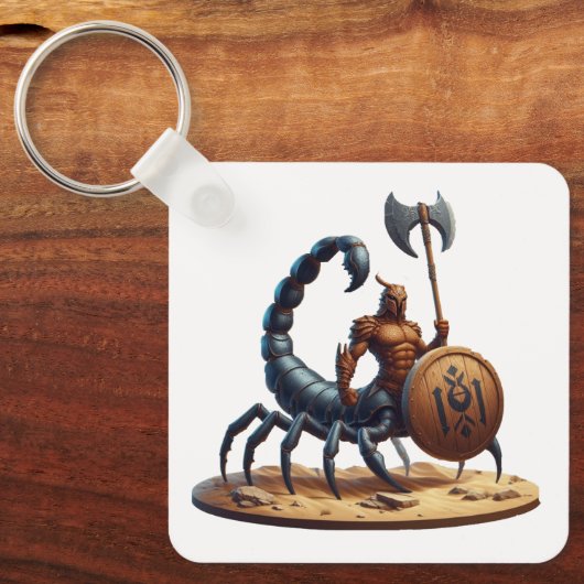 Skorpion Man Schlüsselanhänger (Vorderseite)