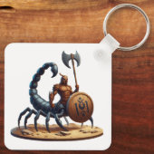 Skorpion Man Schlüsselanhänger (Rückseite)