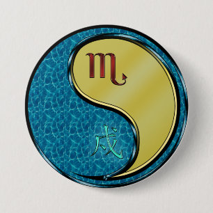 Skorpion & Metallhund Button