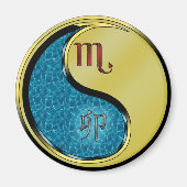 Skorpion & Metallkaninchen Magnet (Vorne)
