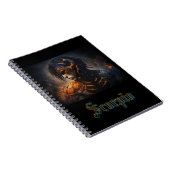 Skorpion Notizblock (Rechte Seite)