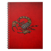 Skorpion Notizblock (Vorderseite)