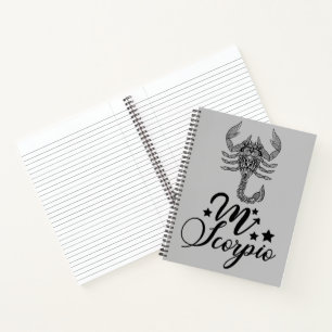 Skorpion Notizblock