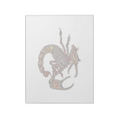 Skorpion Notizblock (Rotiert)