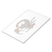 Skorpion Notizblock (angewinkelt)