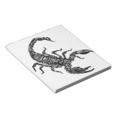 Skorpion Notizblock (angewinkelt)