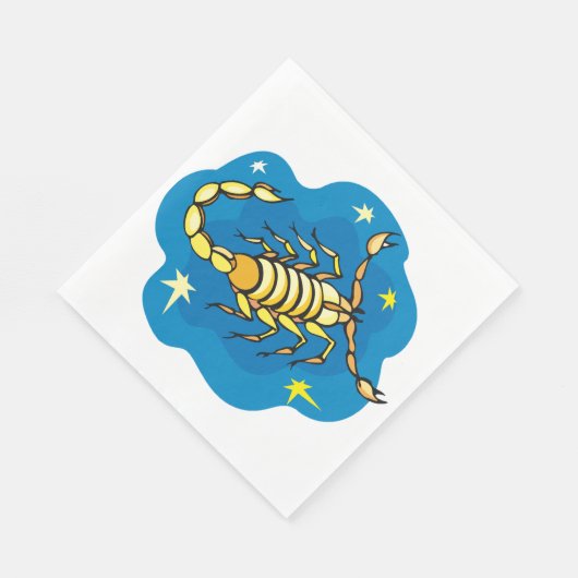 Skorpion Paper Napkins Serviette (Ecke)