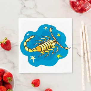 Skorpion Paper Napkins Serviette
