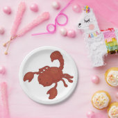 Skorpion Pappteller (Party)