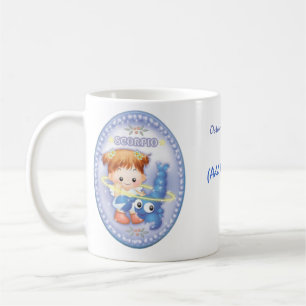 Skorpion - personalisierte Tierkreis-Tasse Kaffeetasse