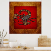 Skorpion Poster (Küche)