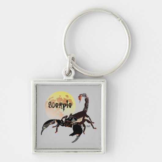 Skorpion Schlüsselger Schlüsselanhänger (Vorne)