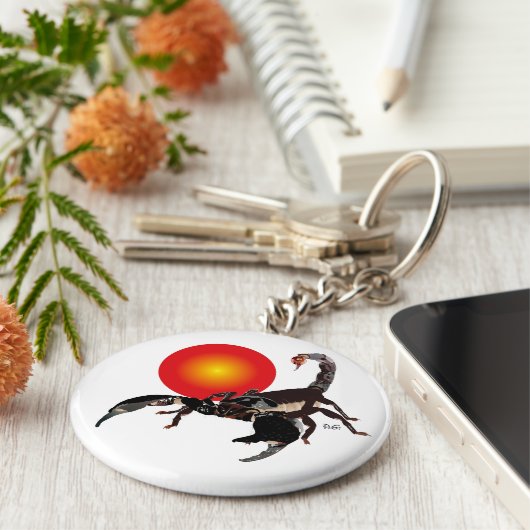 Skorpion Schlüsselger Schlüsselanhänger (Seite)