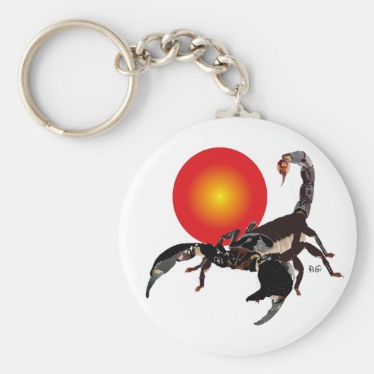 Skorpion Schlüsselger Schlüsselanhänger (Vorne)