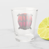 Skorpion Schnapsglas (Rückseite)