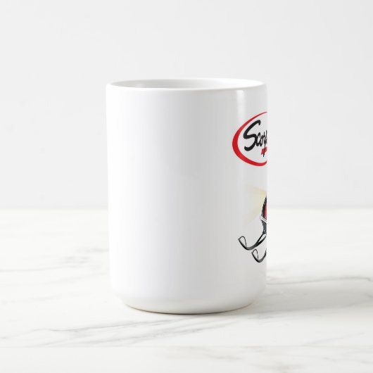 Skorpion-Schneemobile Kaffeetasse (Mittel)