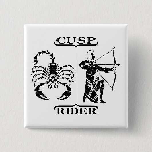 Skorpion/Schütze Button (Vorderseite)