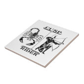 Skorpion/Schütze Fliese (Seite)