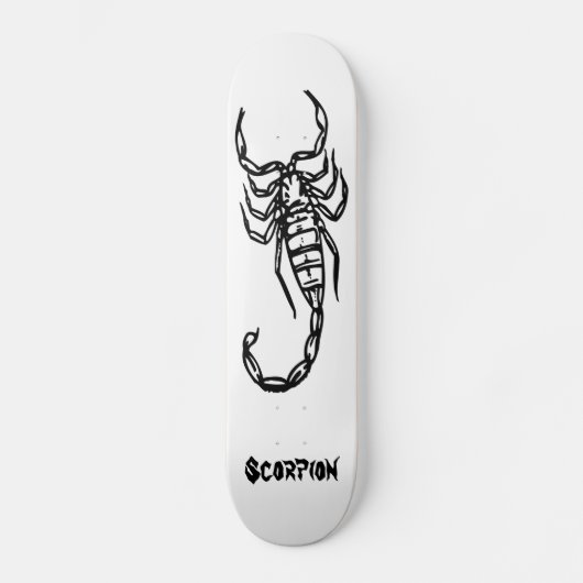 Skorpion Skateboard (Vorderseite)
