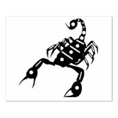 Skorpion Skorpio Bug Insekt Silhouette Kunst Gummistempel (Prägung)
