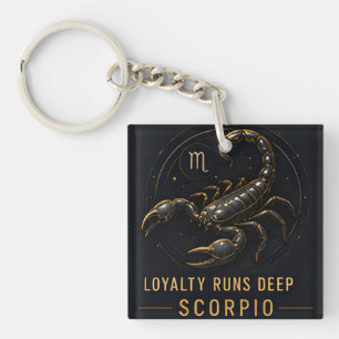 Skorpion Skorpion Sternzeichen Himmels Horoskop Schlüsselanhänger