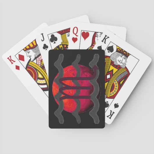 Skorpion  spielkarten (Rückseite)