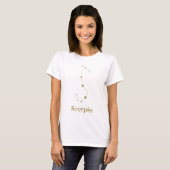 Skorpion-Sternbild T-Shirt (Vorne ganz)